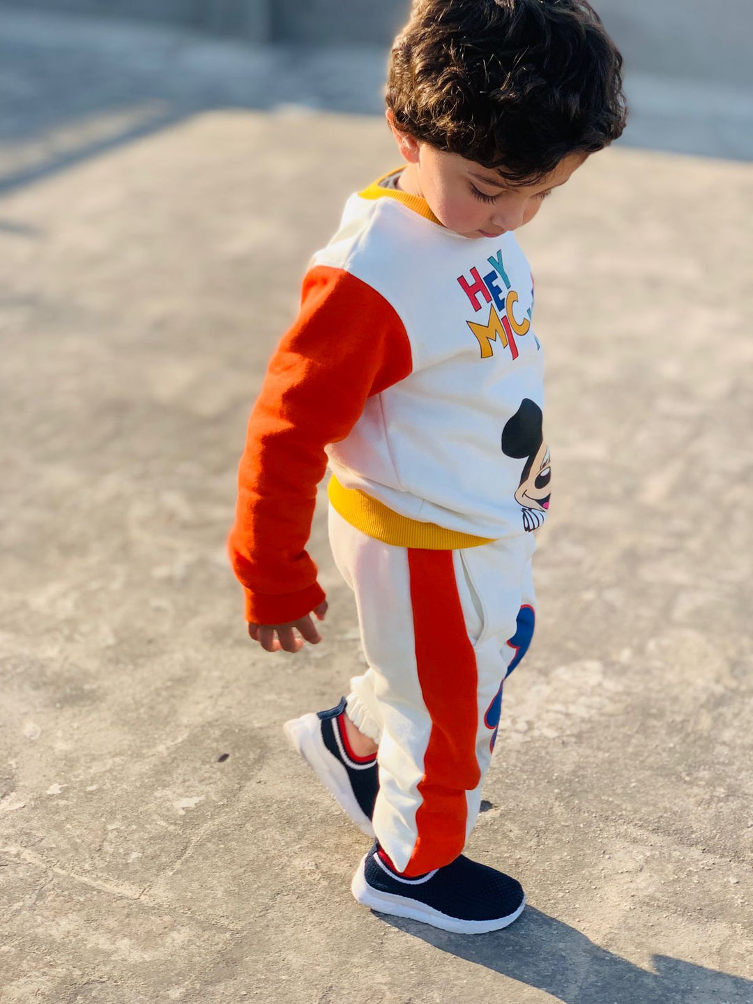 HEY MICKEY FLEECE PAIR