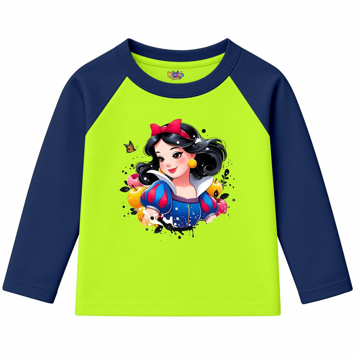 Snow White Disney Princess (Ragnal Sleeve Shirt)