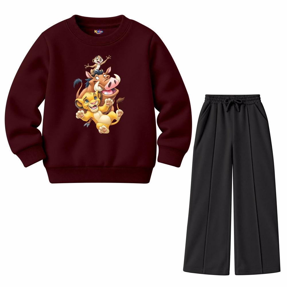 Lion King - Simba, Timon & Pumbaa (Fleece Pair)