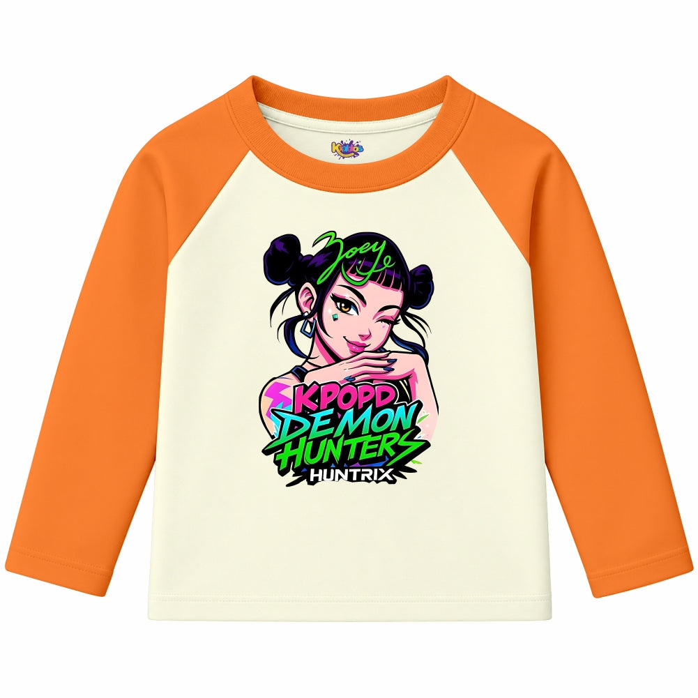 Zoey KPOP Demon Hunters (Ragnal Sleeve Shirt)