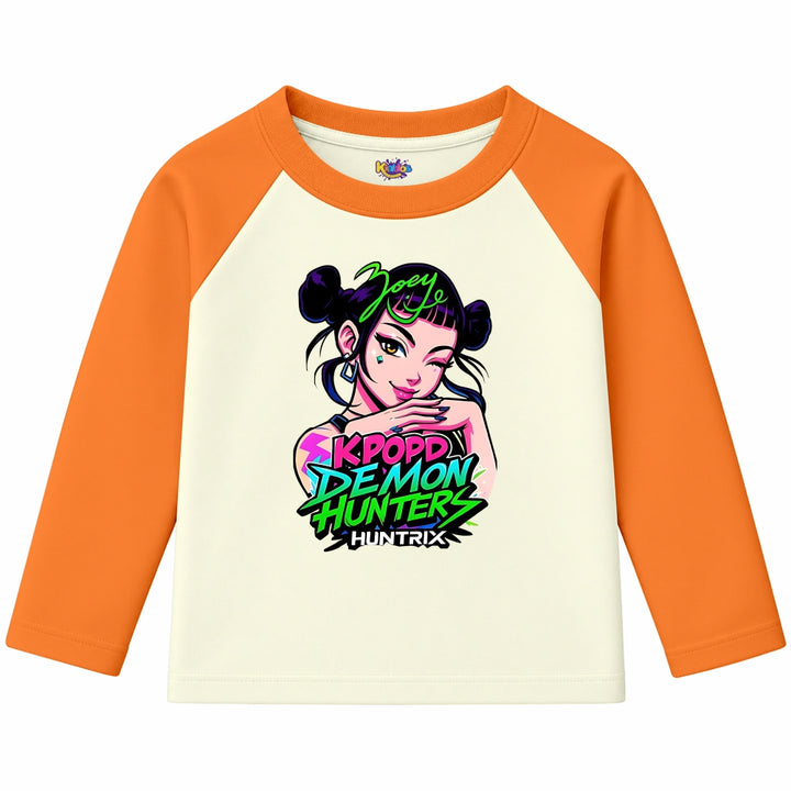 Zoey KPOP Demon Hunters (Ragnal Sleeve Shirt)