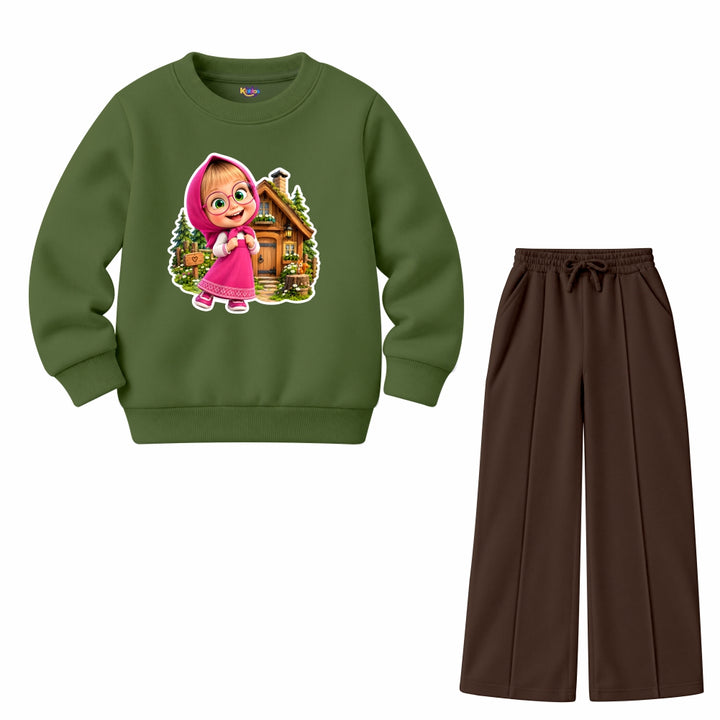 Masha Cartoon (Fleece Pair)
