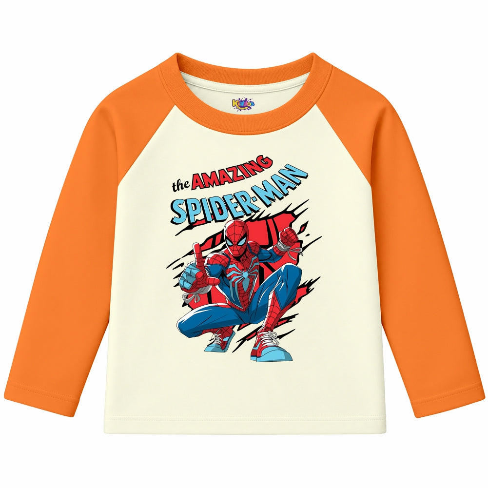 The Amazing Spider-Man (Ragnal Sleeve Shirt)