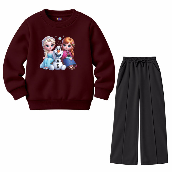 Frozen Elsa Anna Olaf (Fleece Pair)