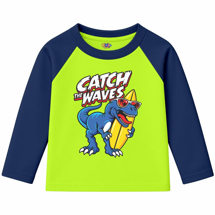 Catch the Waves (Ragnal Sleeve Shirt)