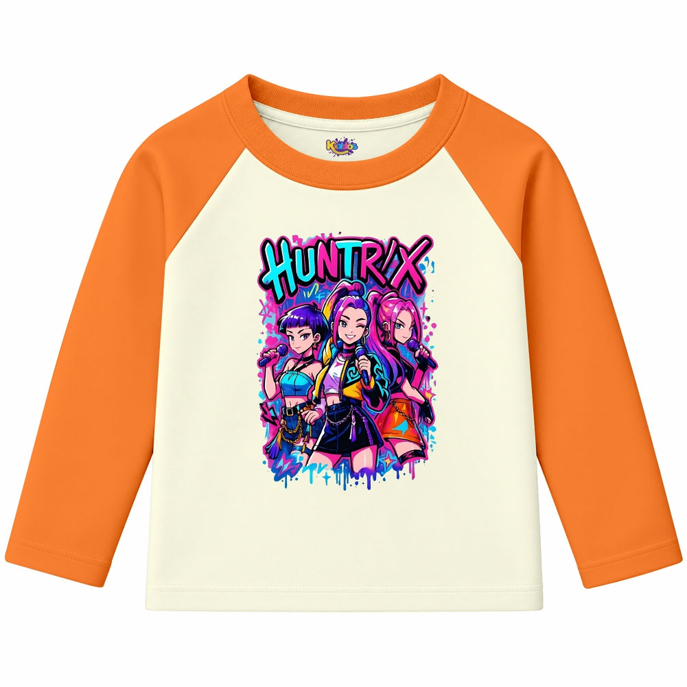Demon Hunter Girls Huntrix (Ragnal Sleeve Shirt)