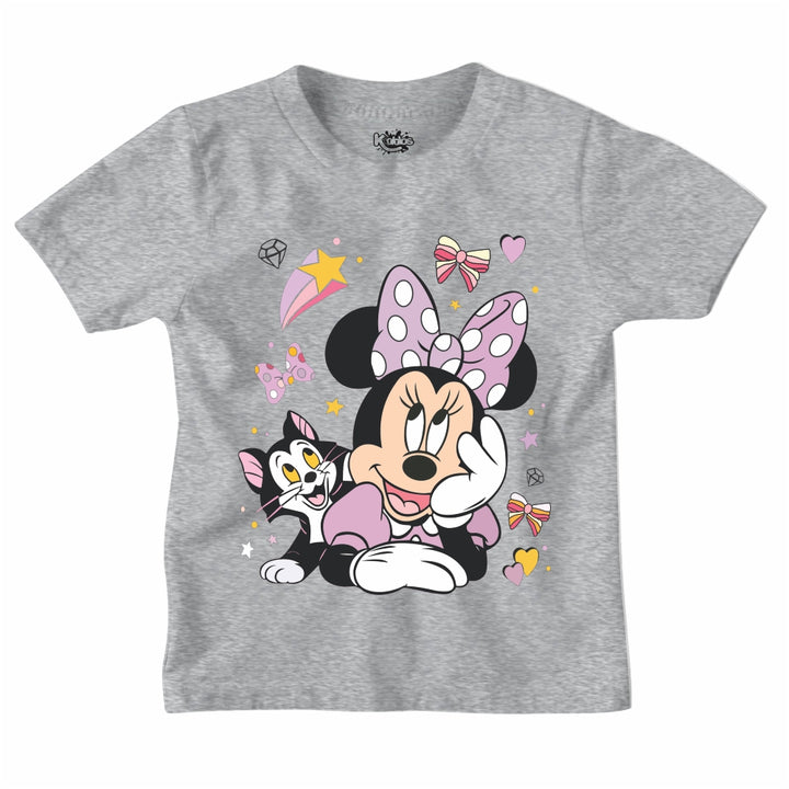 MINNIE MOUSE WITH CAT T-SHIRT