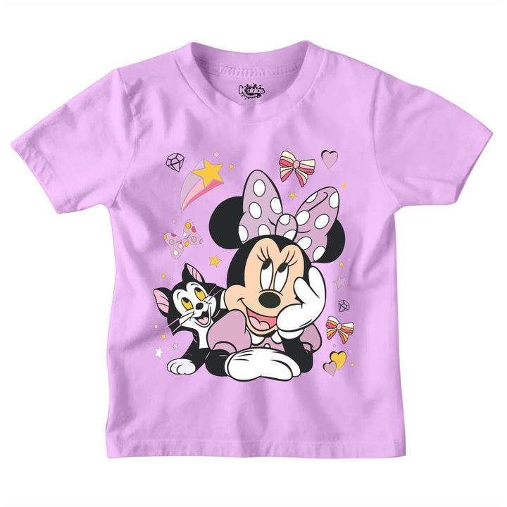MINNIE MOUSE WITH CAT T-SHIRT