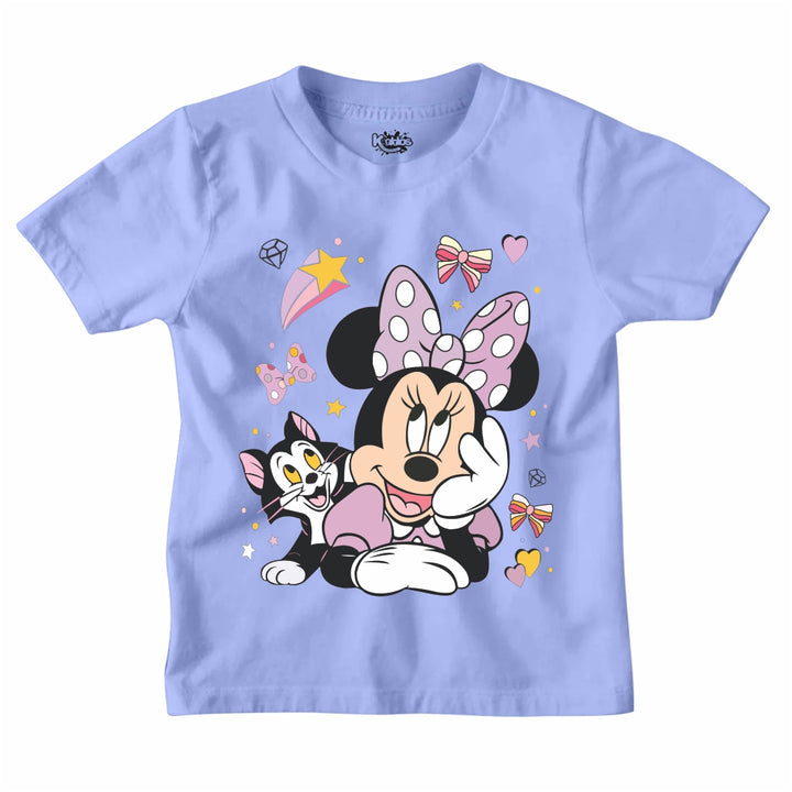 MINNIE MOUSE WITH CAT T-SHIRT
