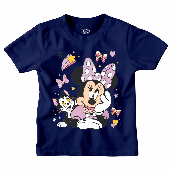 MINNIE MOUSE WITH CAT T-SHIRT