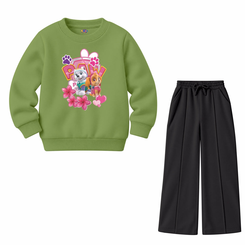 PAW PATROL FLOWERS (Fleece Pair)