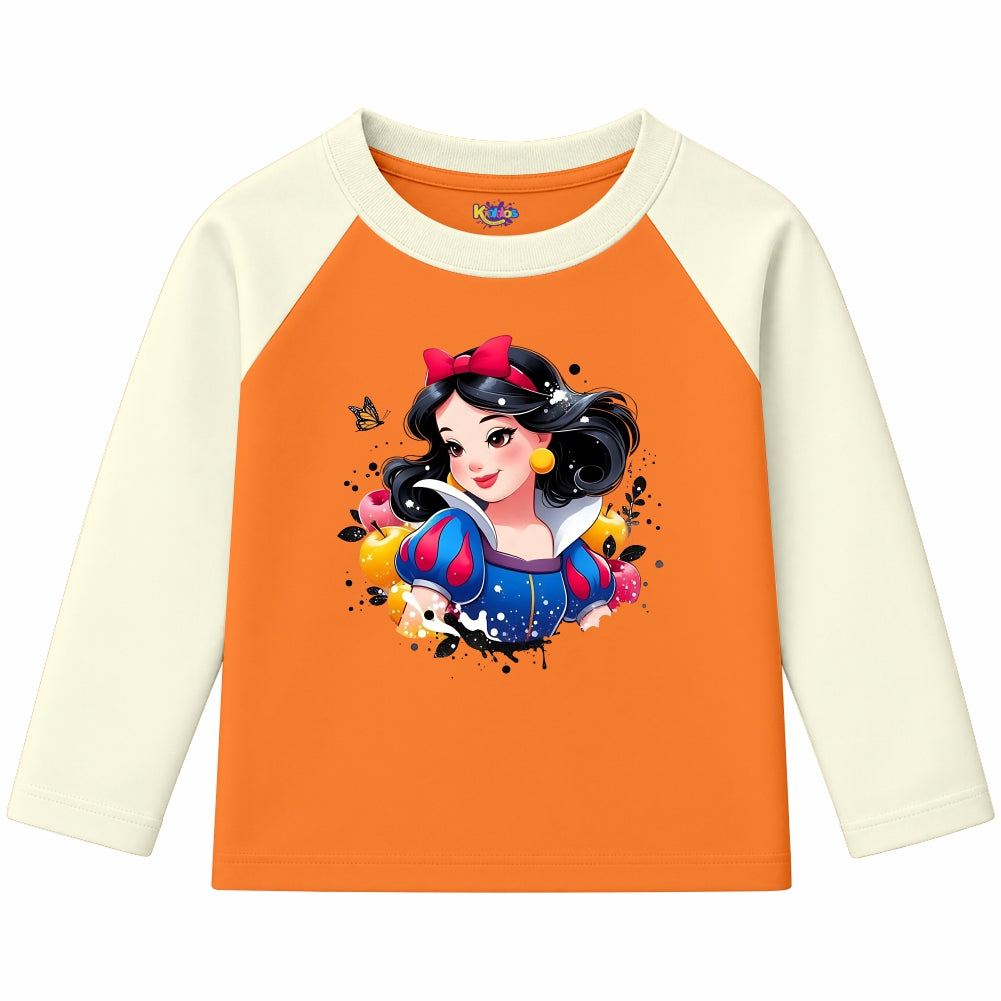Snow White Disney Princess (Ragnal Sleeve Shirt)