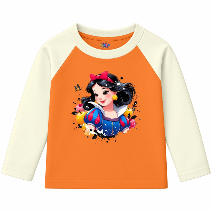 Snow White Disney Princess (Ragnal Sleeve Shirt)