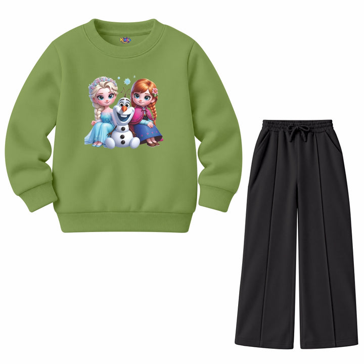 Frozen Elsa Anna Olaf (Fleece Pair)