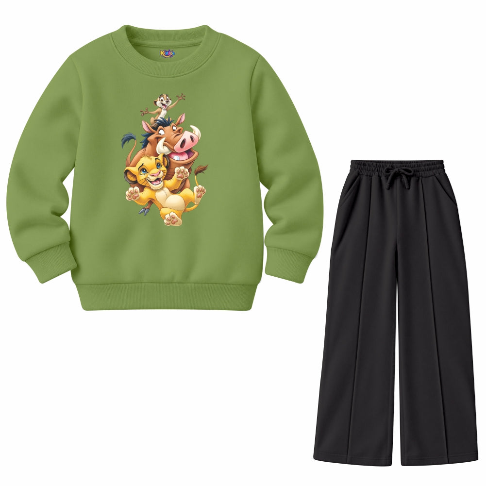 Lion King - Simba, Timon & Pumbaa (Fleece Pair)