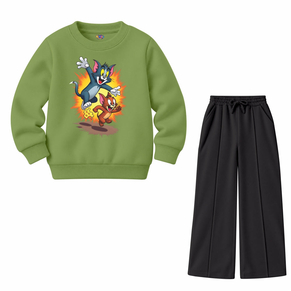 TOM & JERRY BURST (Fleece Pair)