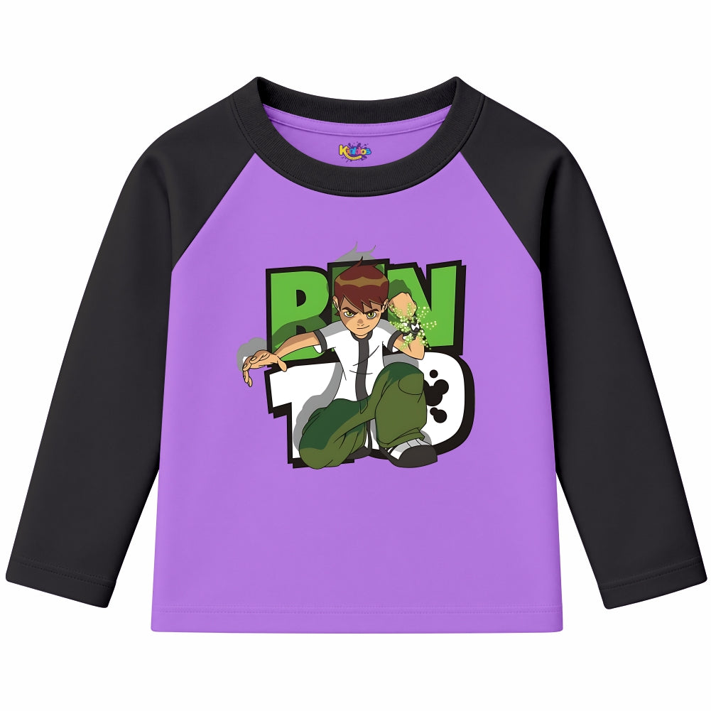 BEN 10 - Ben Tennyson (Ragnal Sleeve Shirt)
