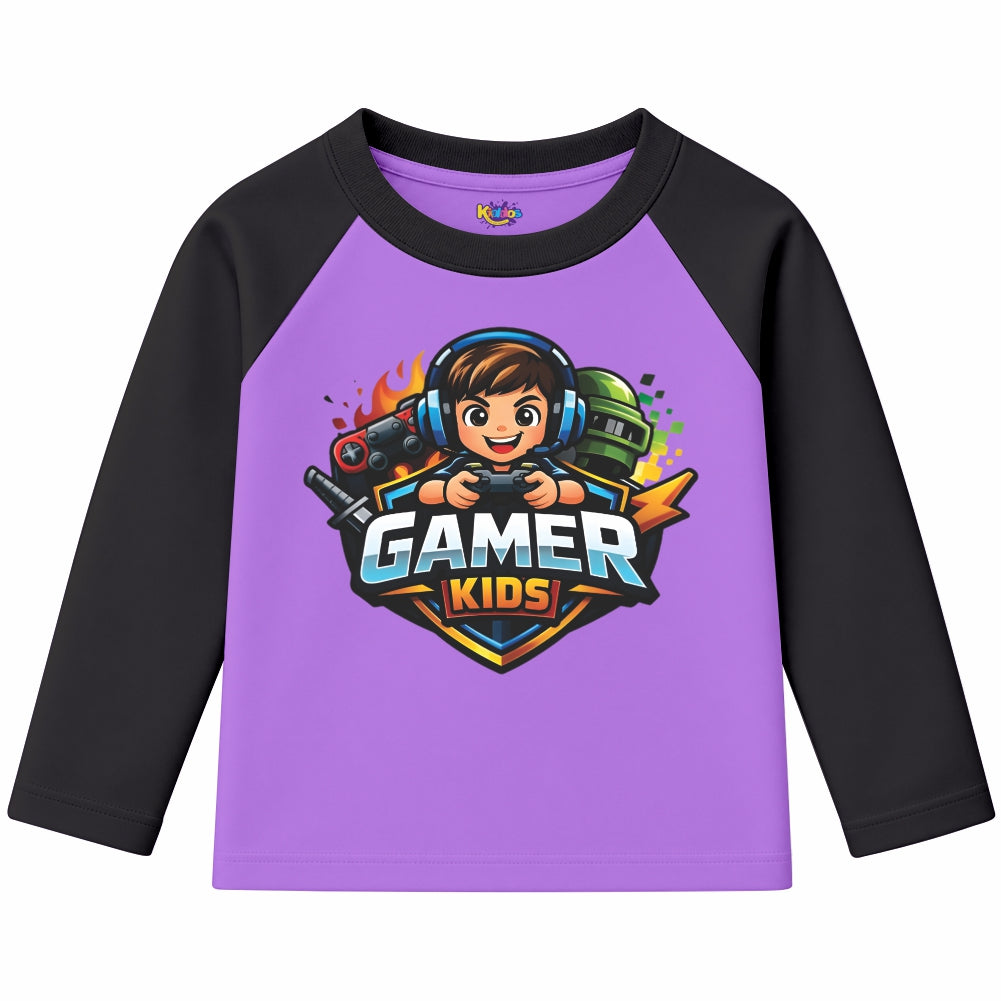 Gamer Kid (Ragnal Sleeve Shirt)
