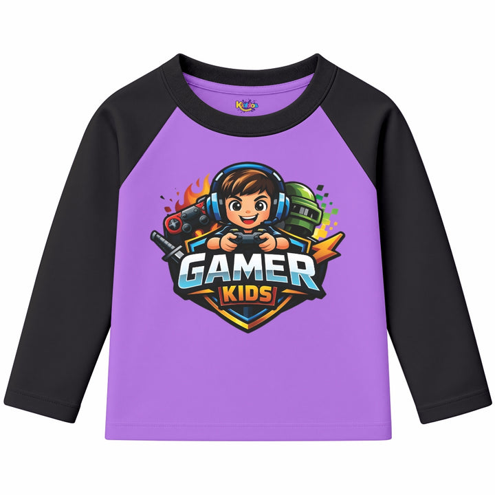 Gamer Kid (Ragnal Sleeve Shirt)