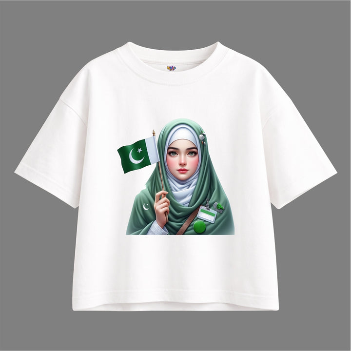 14 AUGUST GIRL FLAG Oversized Tracksuit