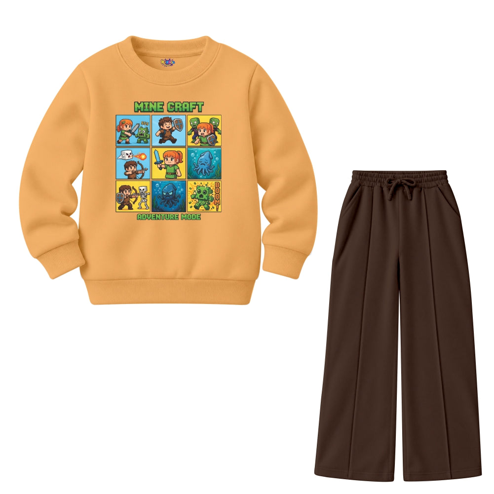 Boys Pixel Adventure (Fleece Pair)
