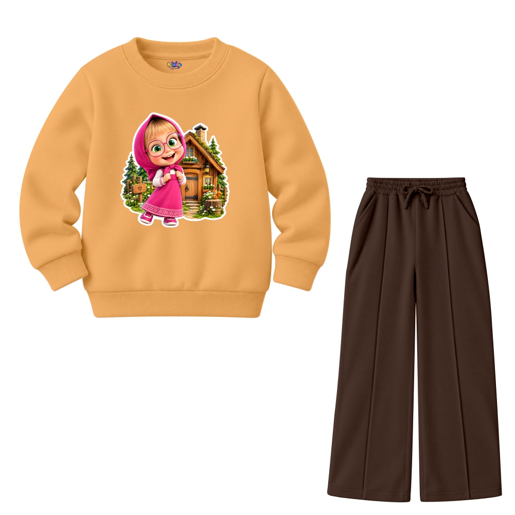Masha Cartoon (Fleece Pair)
