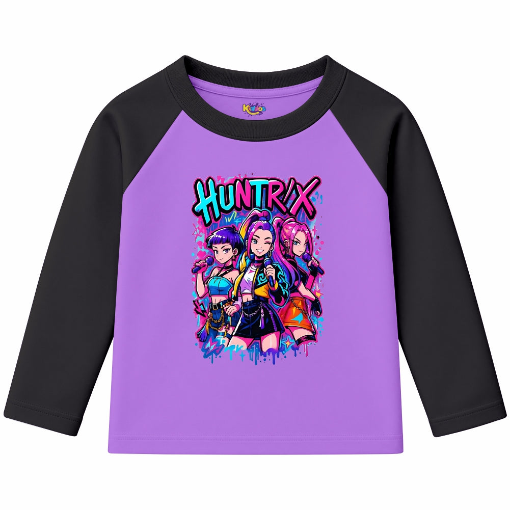 Demon Hunter Girls Huntrix (Ragnal Sleeve Shirt)