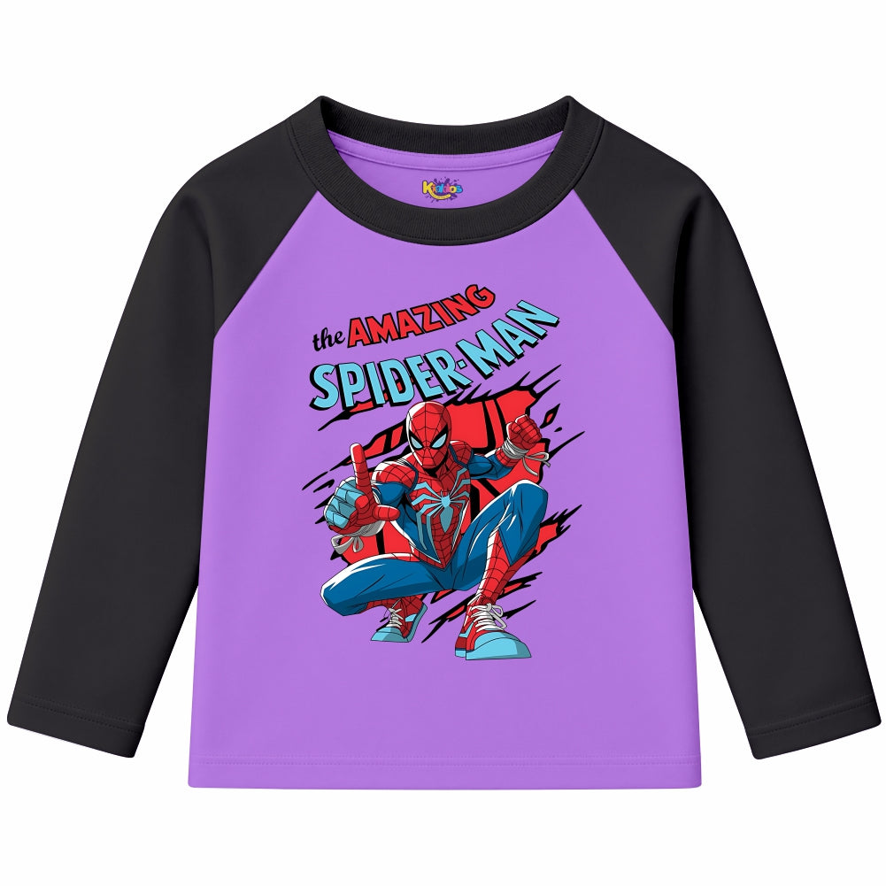 The Amazing Spider-Man (Ragnal Sleeve Shirt)