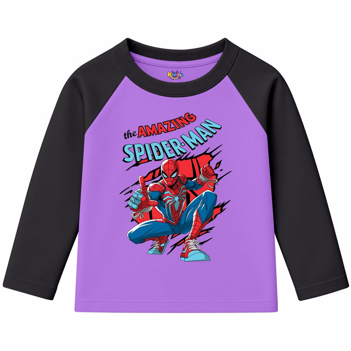 The Amazing Spider-Man (Ragnal Sleeve Shirt)