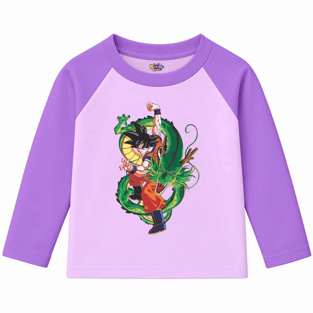 DRAGONBALL Z GOKU (Ragnal Sleeve Shirt)