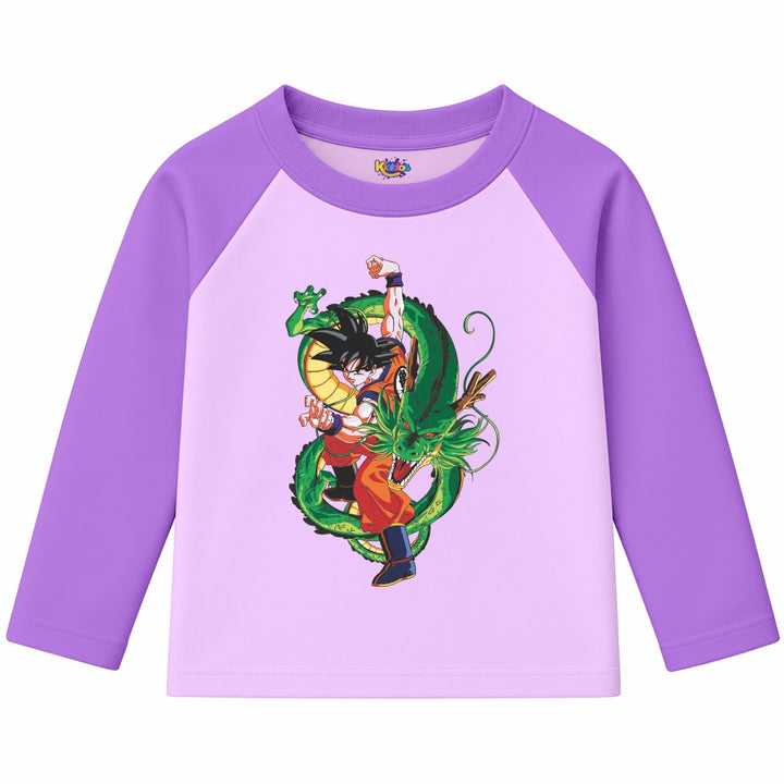 DRAGONBALL Z GOKU (Ragnal Sleeve Shirt)