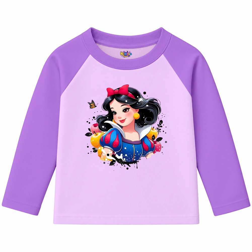 Snow White Disney Princess (Ragnal Sleeve Shirt)