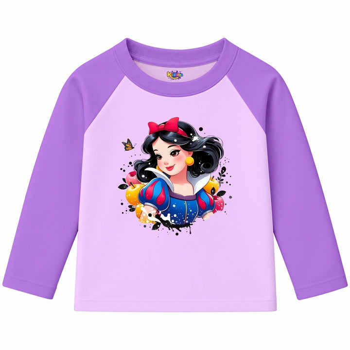 Snow White Disney Princess (Ragnal Sleeve Shirt)