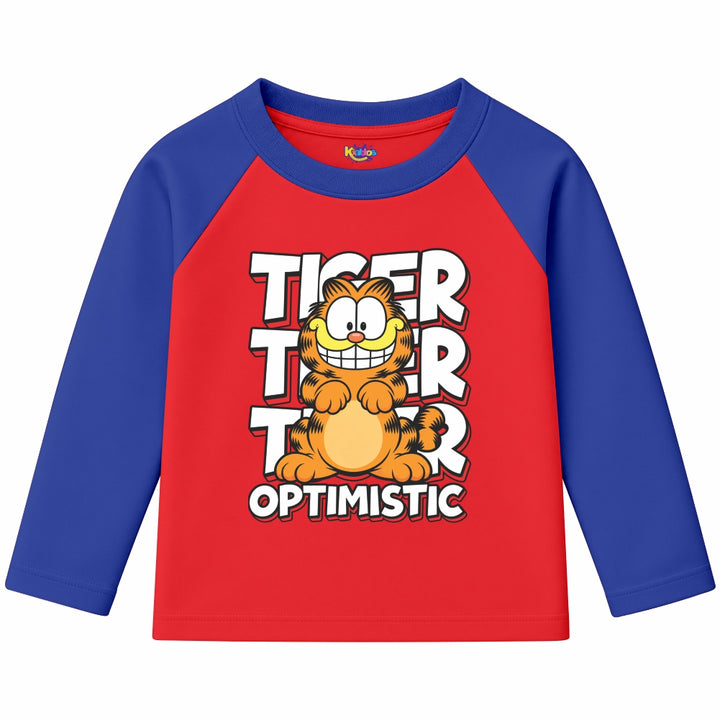 TIGER OPTIMISTIC (Ragnal Sleeve Shirt)