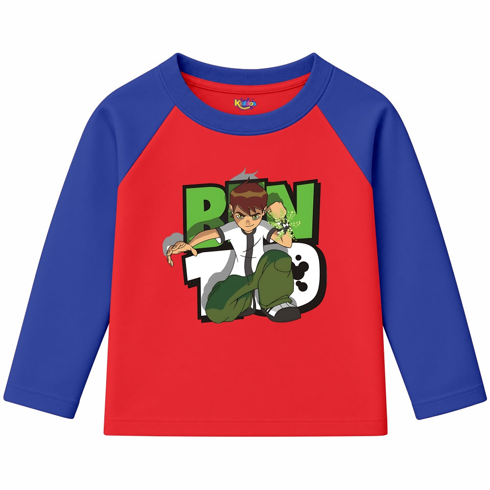 BEN 10 - Ben Tennyson (Ragnal Sleeve Shirt)