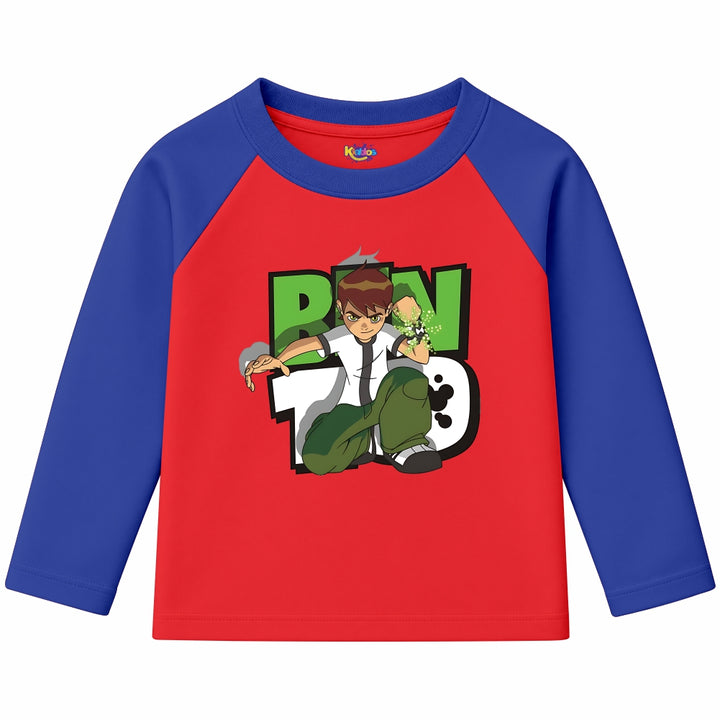 BEN 10 - Ben Tennyson (Ragnal Sleeve Shirt)