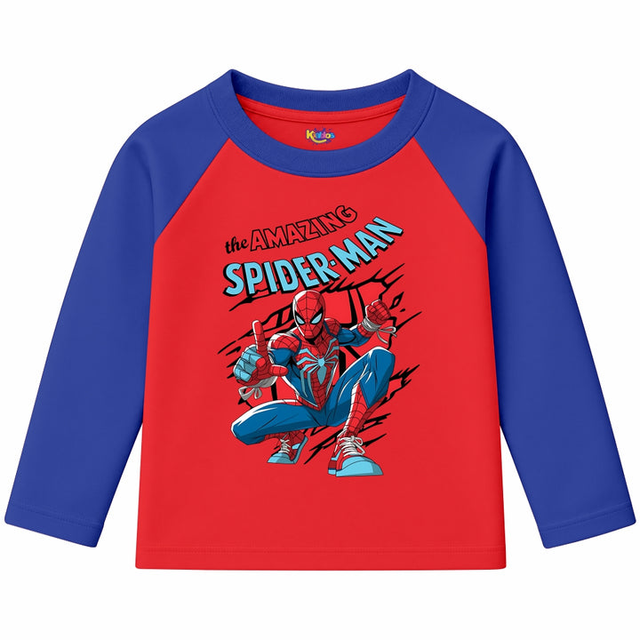 The Amazing Spider-Man (Ragnal Sleeve Shirt)