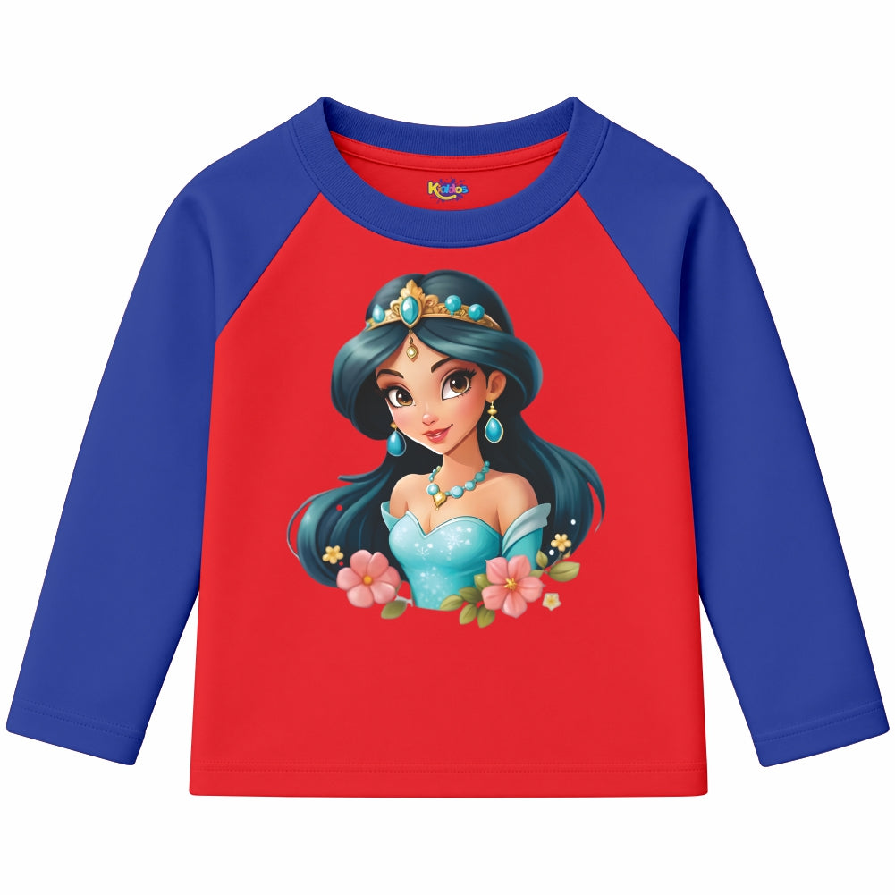 Princess jasmine (Ragnal Sleeve Shirt)