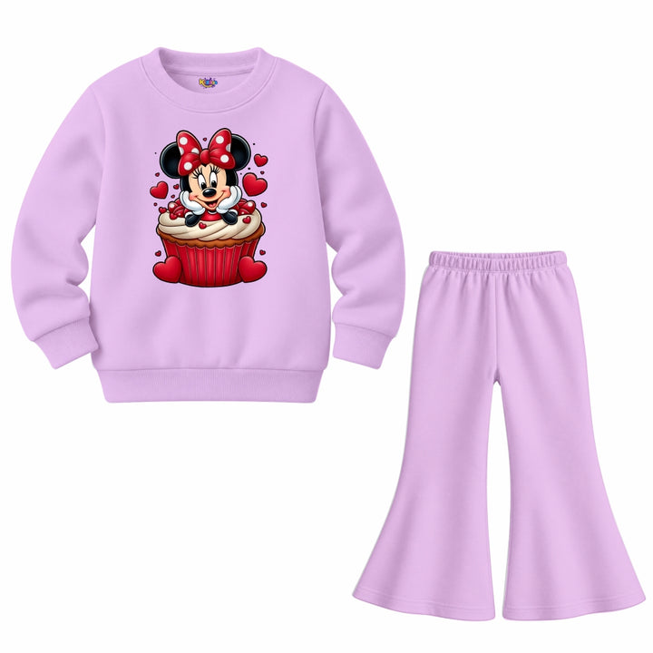 Mickey Heart Cup Cake (Fleece Pair)