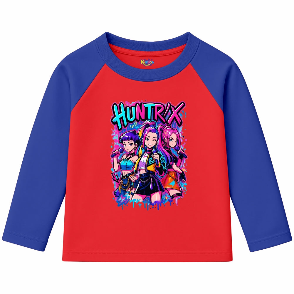 Demon Hunter Girls Huntrix (Ragnal Sleeve Shirt)