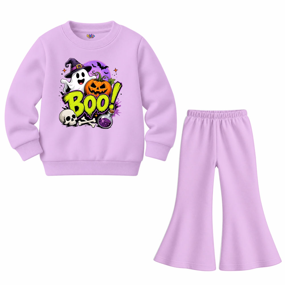 Boo Ghost Halloween (Fleece Pair)