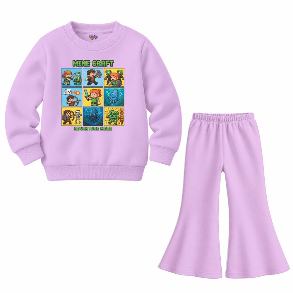 Boys Pixel Adventure (Fleece Pair)