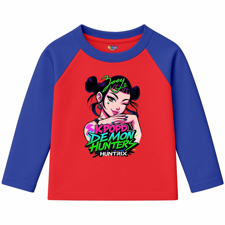 Zoey KPOP Demon Hunters (Ragnal Sleeve Shirt)