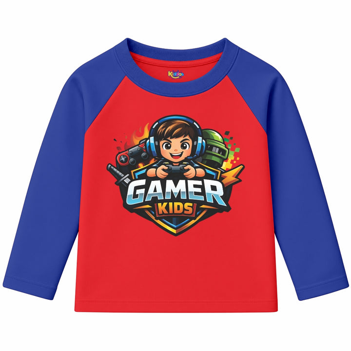 Gamer Kid (Ragnal Sleeve Shirt)