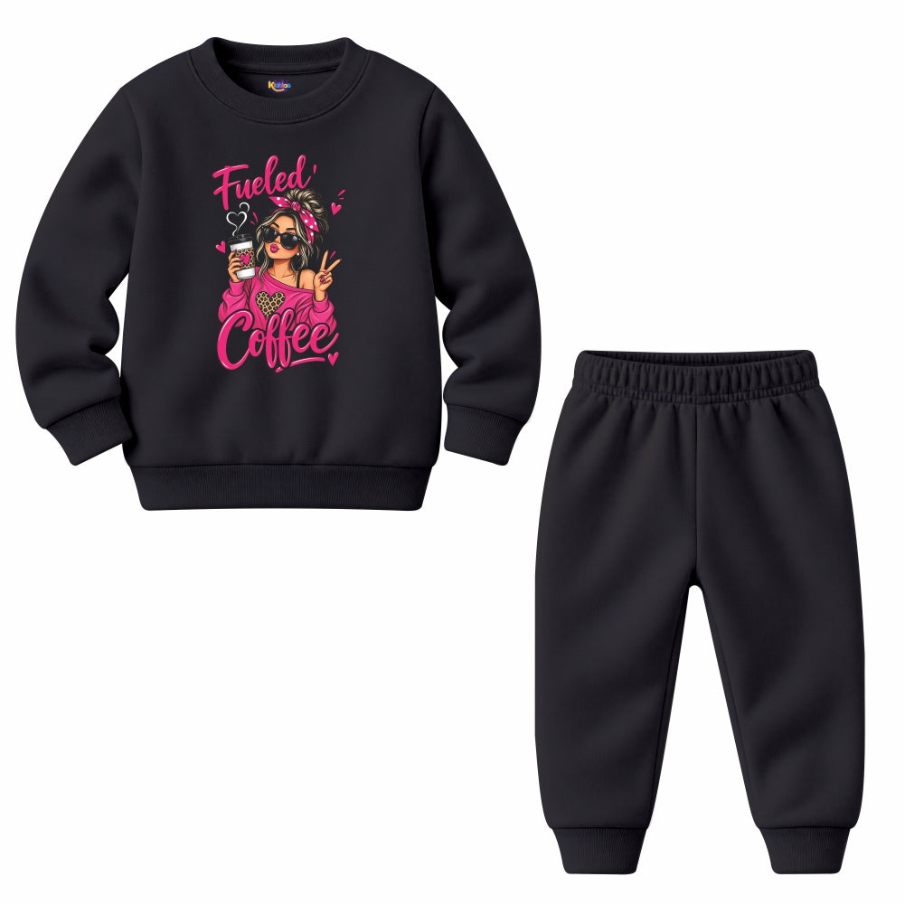 Coffee Lover Girl (Fleece Pair)