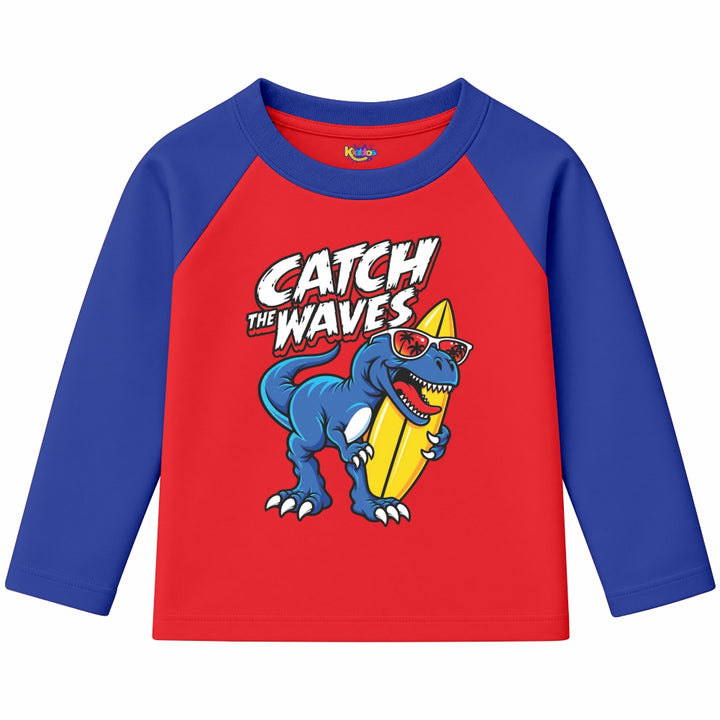 Catch the Waves (Ragnal Sleeve Shirt)