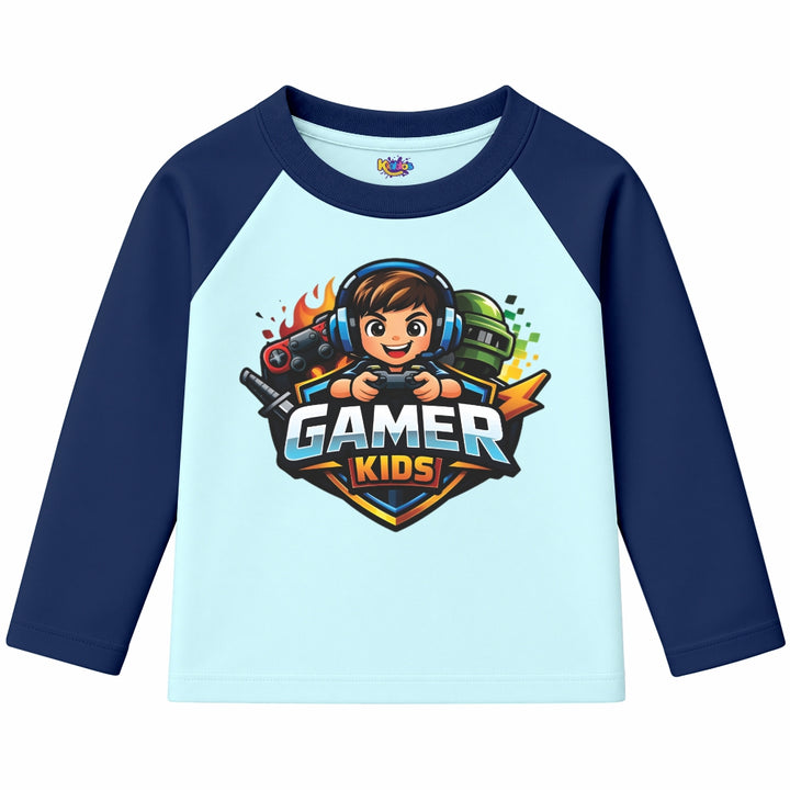 Gamer Kid (Ragnal Sleeve Shirt)