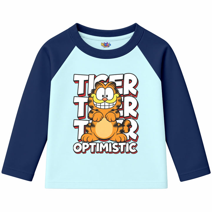 TIGER OPTIMISTIC (Ragnal Sleeve Shirt)