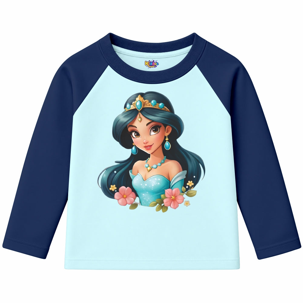 Princess jasmine (Ragnal Sleeve Shirt)