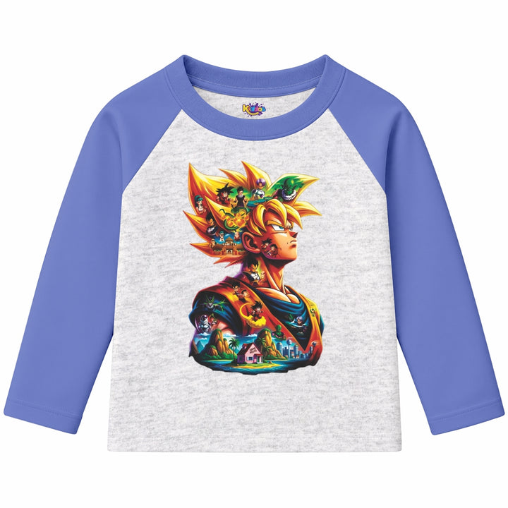 Goku Multiuniverse (Ragnal Sleeve Shirt)